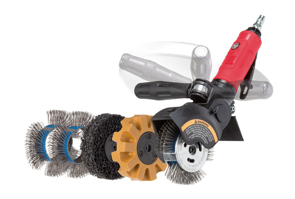Rotary Rust & Paint Remover Kit (Non- Vacuum)